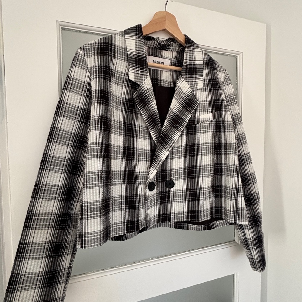 BB dakota seersucker blazer